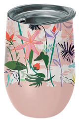 Termokrus med låg blomster 420 ml - CHIC-MIC