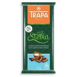 Mælkechokoladecrunch med stevia 75 g