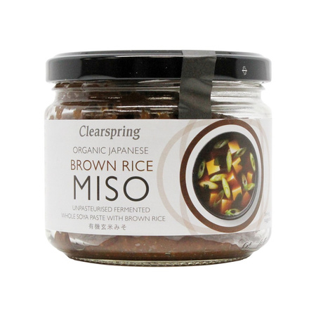 Miso med brune ris - upasteuriseret bio 300 g