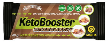 Glutenfri jordnøddebar 40 g - forandringer - Keto-booster