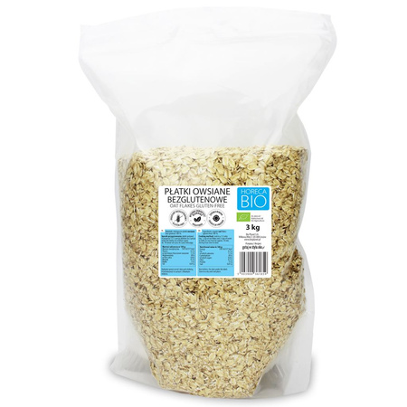 Glutenfri havreflager bio 3 kg