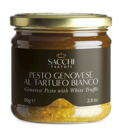 Pesto genovese med hvid trøffel 80 g - Sacchi Tartufi