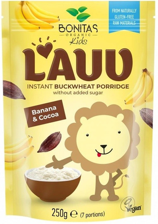 Boghvedegrød med banan og kakao BIO 250 g