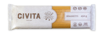 Glutenfri spaghetti-pasta (majs) 450 g - Civita