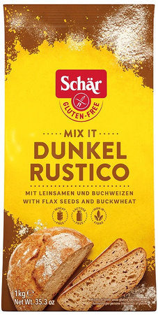 Brot mix dunkel - fuldkorns glutenfri brødmel 1 kg