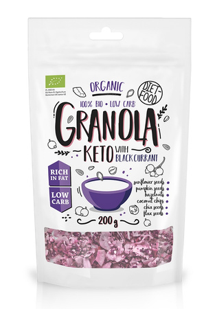 Keto granola med solbær bio 200 g