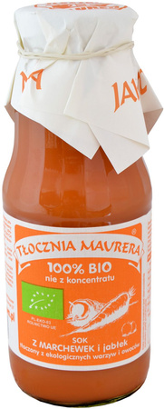 Gulerodsjuice med æble nfc bio 300 ml