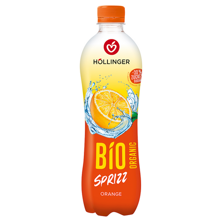 Appelsinlimonade bio 500 ml - HOLLINGER
