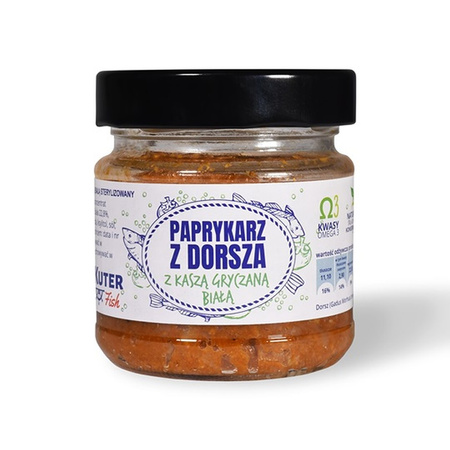 Paprikash af torsk med boghvedegryn 155 g