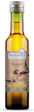 Sesamolie (fra ristede frø) bio 100 ml