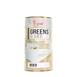 Fibre greens & juice lemon kosttilskud 360 g - SÅ GODT!