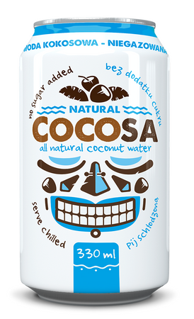 SÆT 24 x Kokosvand n/gas 330 ml Cocosa