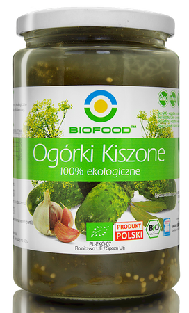 SÆT 6 x Syltede agurker BIO 400 g / 700 g