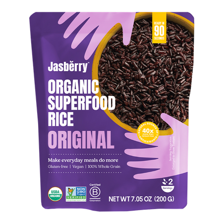 Glutenfri fuldkornsris bio 426 g - Jasberry Rice (Calorie Watchers)
