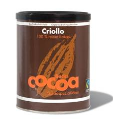 Fair Trade glutenfri criollo kakaopulver bio 250 g