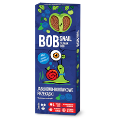 Frugtsnack med æbler og blåbær uden tilsat sukker 30 g