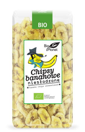 Usødede bananchips bio 350 g