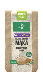 Glutenfri hvid boghvedemel 500 g - Naturavena