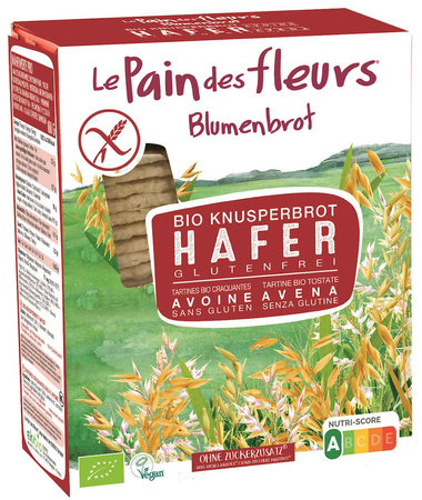 Glutenfri havreknækbrød bio 150 g - LE PAIN DES FLEURS