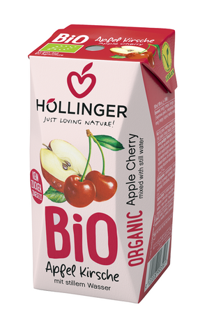 Æble- og kirsebærdrik bio 200 ml