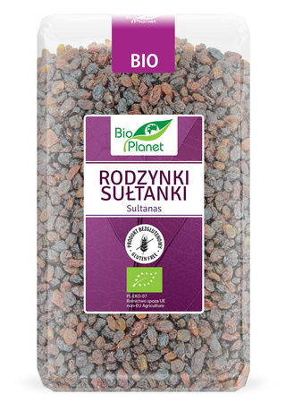Glutenfri sultanas bio 1 kg