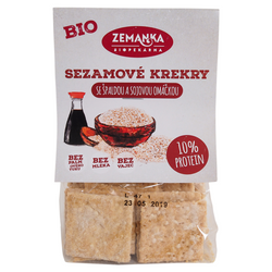 Kiks med sesam og sojasauce bio 100 g - ZEMANKA