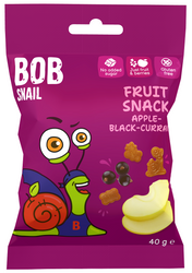 Glutenfri æble- og solbærgelé uden gelatine 40 g - BOB SNAIL