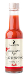 Flydende habanero hot vegansk glutenfri krydderi bio 140 ml - SANCHON
