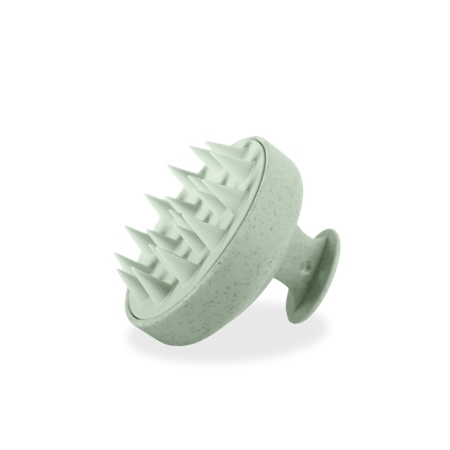 Grøn børste til hårvask og hovedmassage - Mohani