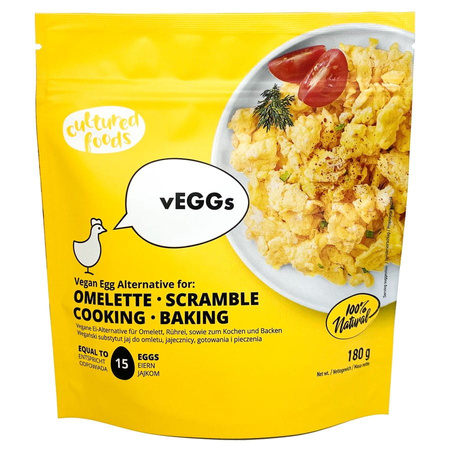 vEGGs omelet - vegetabilsk æggeerstatning Cultured Foods, 180 g
