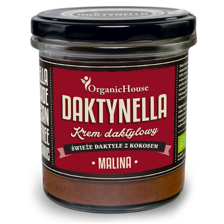 Daktynella hindbær - dadelcreme bio 280 g