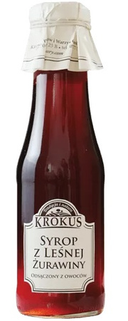 Skovtranebærsirup 375 g (300 ml) - krokus
