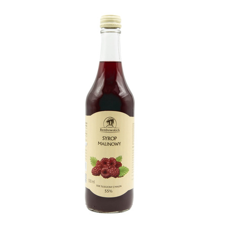 Hindbærsirup 500 ml - Rembowsky