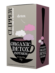Hibiscus, brændenælde og lakrids (detox) te bio (20 x 2 g) 40 g - Clipper
