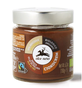 Fair Trade jordnødde- og chokoladecreme Bio 180 g