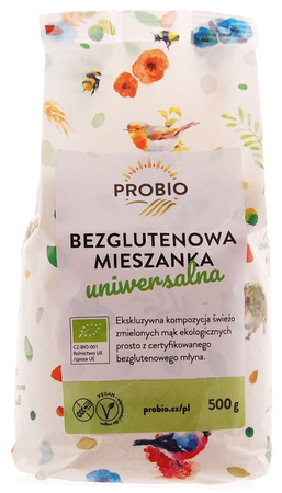 Mieszanka do wypieku uniwersalna bezglutenowa bio 500 g