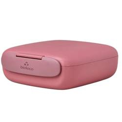 Madkasse i plast pla pink 500 ml - chic-mic-mic