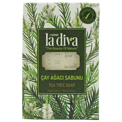 Sæbe med tetræ 100 g - LA DIVA