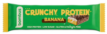 Glutenfri banan Crunchy Protein bar 50 g