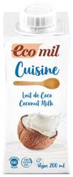 Glutenfri kokoscreme bio 200 ml - Ecomil
