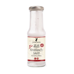 Glutenfri hvidløgssauce bio 210 ml - SANCHON