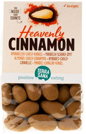 Mandler i mælkechokolade og kanel bio 150 g