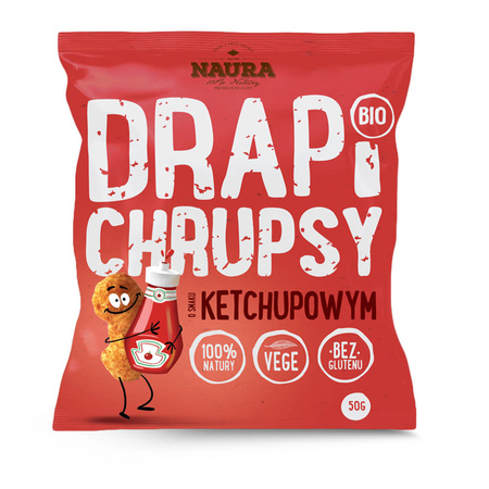 Chips med ketchupsmag BIO 50 g