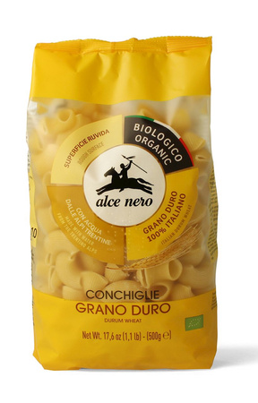 Pasta (semulje) conchiglie bio 500 g - Alce Nero