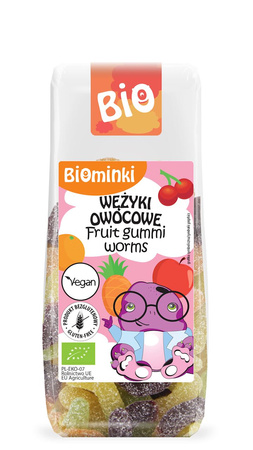 Glutenfri frugtsnegle uden gelatine BIO 100 g