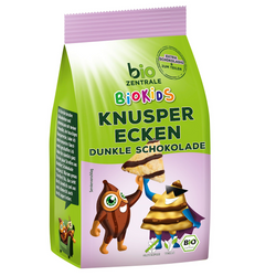 Glutenfri mørk chokolade pyramide majschips til børn bio 60 g - BIO ZENTRALE (BIOKIDS)