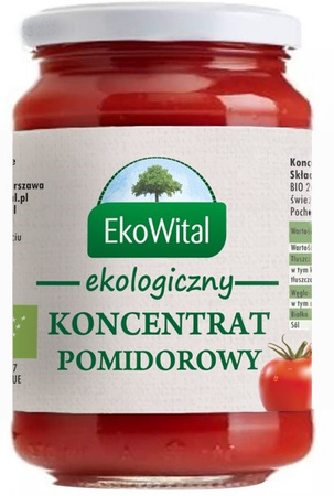 SÆT 10 x Tomatkoncentrat bio 200 g - Ekowital