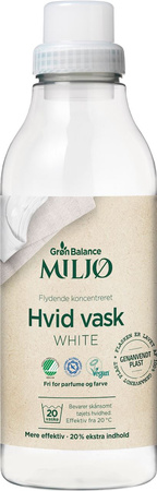 Vaskepulver til hvidt tøj 900 ml - Gron Balance