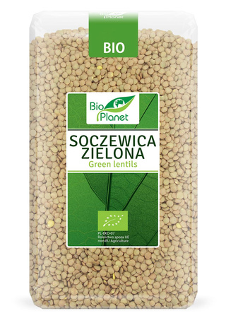Grønne linser bio 1 kg