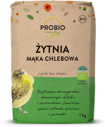 Rugbrødsmel type 720 bio 1 kg - PROBIO